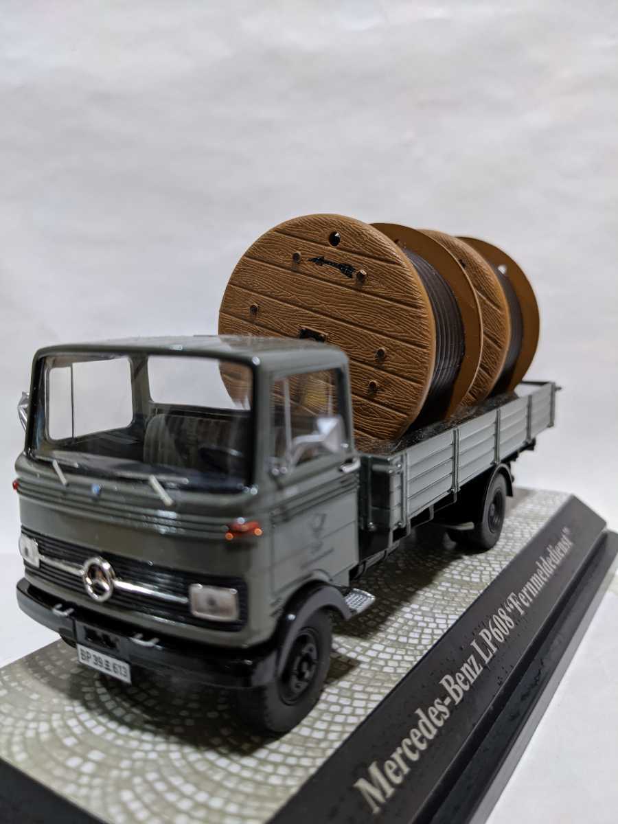 HOT，格安 プレミアムクラッシック 1/43 ミニカー ダイキャスト メルセデス ベンツLP608 モデル ドイツ郵便局 ケーブルドラム付き トラック タイプ(乗用車)｜売買されたオークション情報、yahooの商品情 乗用車
