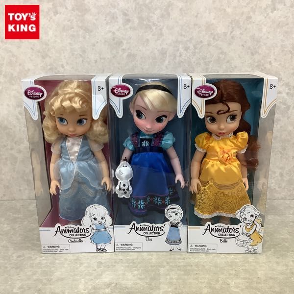 1円 含 ディズニーストア アニメーターズ コレクションドール アナと雪の女王 エルサ オラフ付き 美女と野獣 ベル 他 ディズニー 売買されたオークション情報 Yahooの商品情報をアーカイブ公開 オークファン Aucfan Com