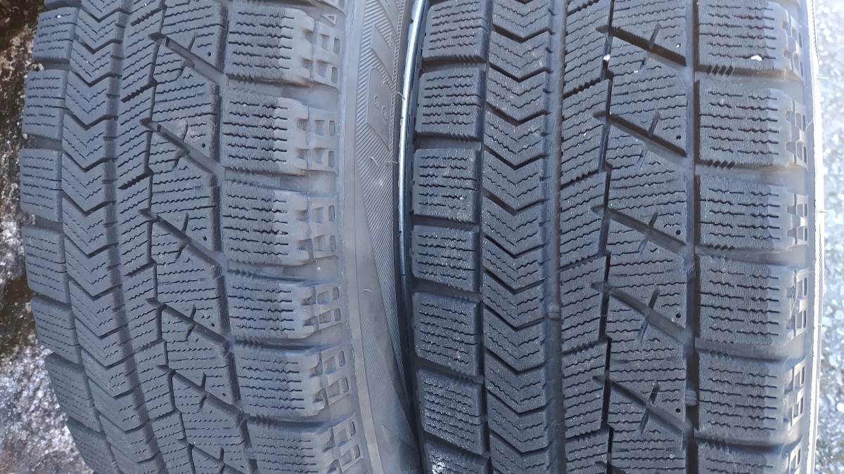 ブリヂストン ブリザックVRX 155/65R14 バリ山 2018年製 タイヤ4本 