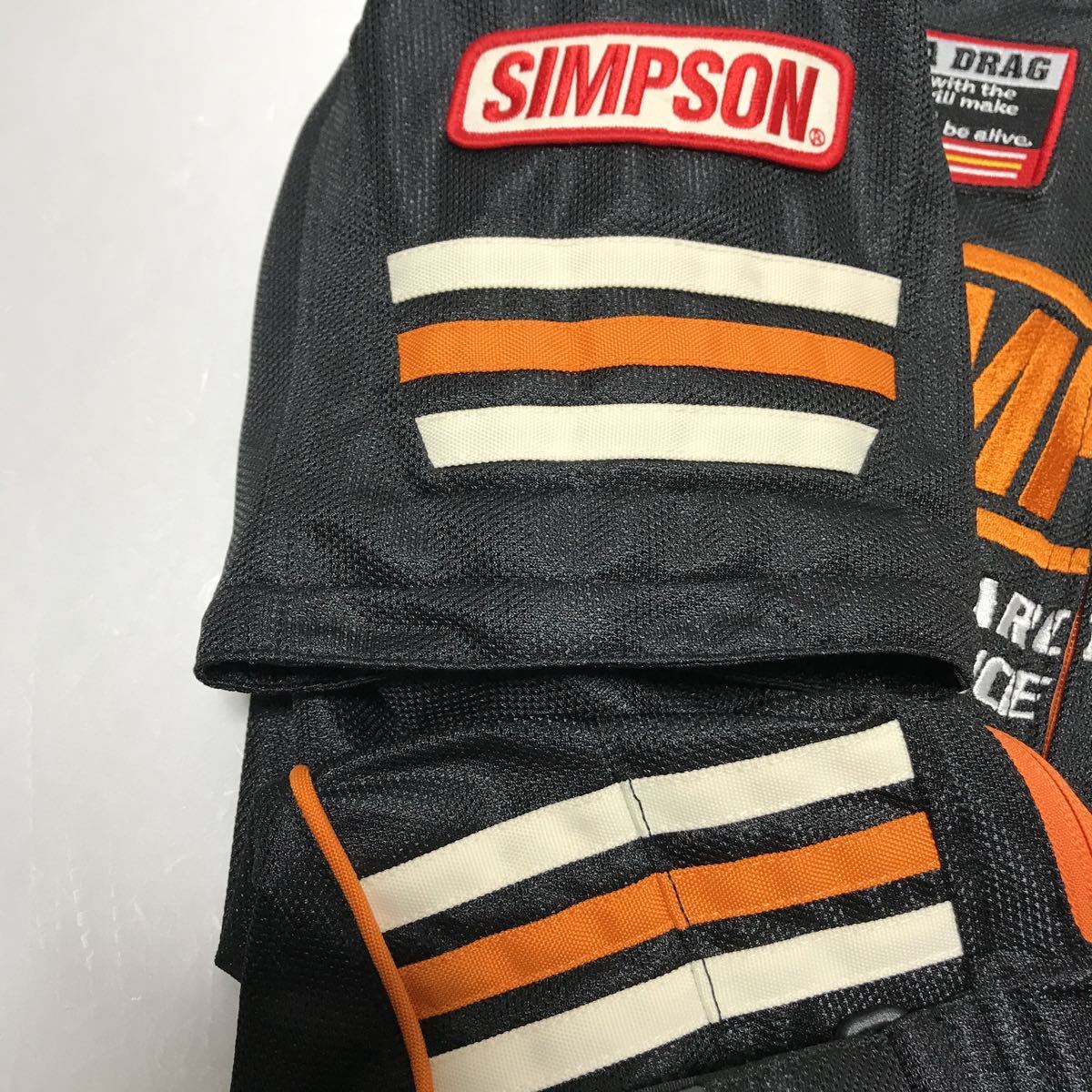 シンプソン (SIMPSON) 半袖切り替え 春夏 KTM メンズLLサイズ メッシュ 