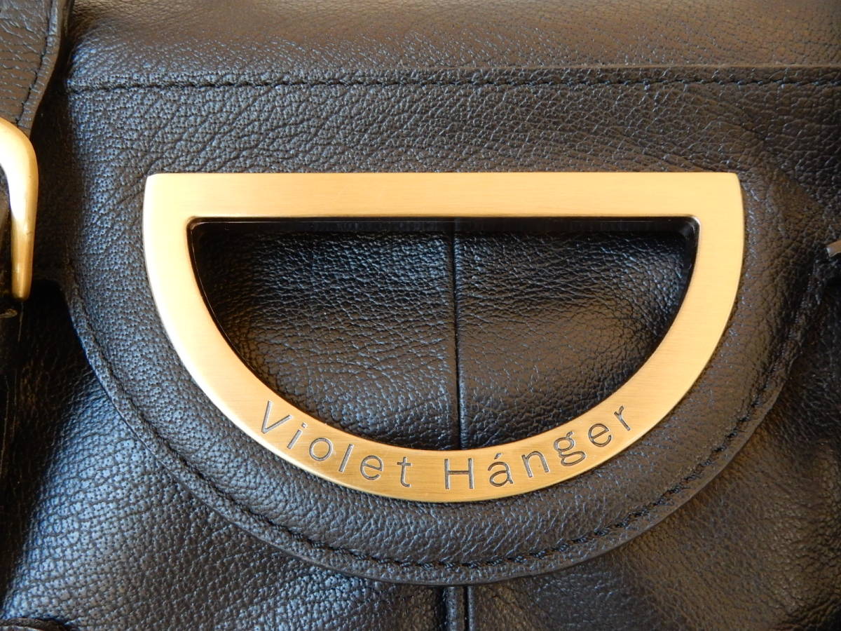 本革☆Violet Hanger(バイオレットハンガー)B5対応☆肩掛けOK 本革☆Violet Hanger(バイオレットハンガー)B5対応☆肩掛けOK