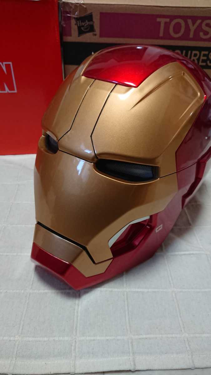 アイアンマン Mark42 Mk42 マスク 1/1 CATTOYS 動作不良品(コスプレ 