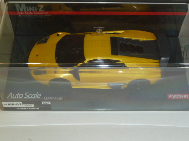 京商 ミニッツ ランボルギーニ ムルシエラゴ SV パールイエロー 【公式