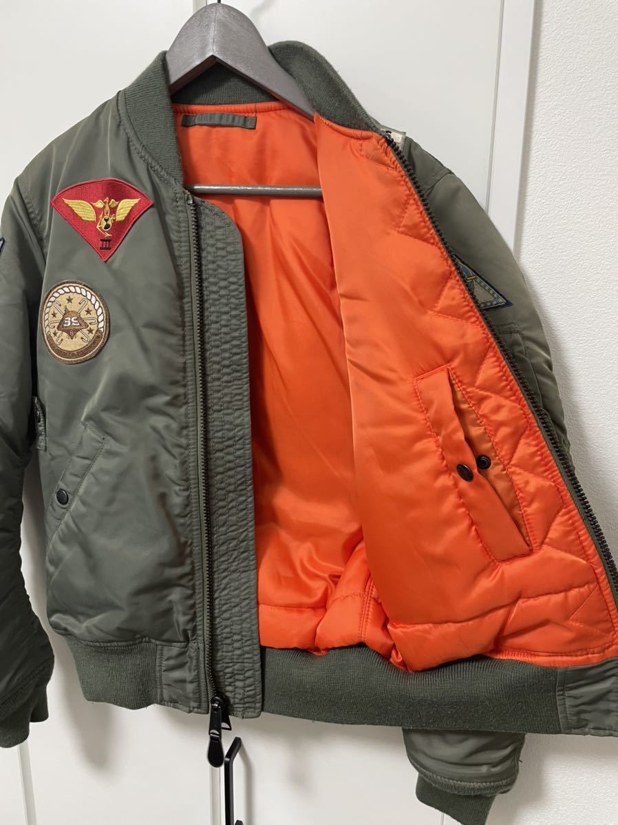 美品】限定 AVIREX TOPGUN Mサイズ MA-1 ジャケット フライト