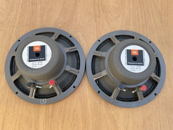 JBL 2110 アルニコ フルレンジスピーカー 2個セット JBL 2110 (D208. professional specification 20cmaru Nico * full