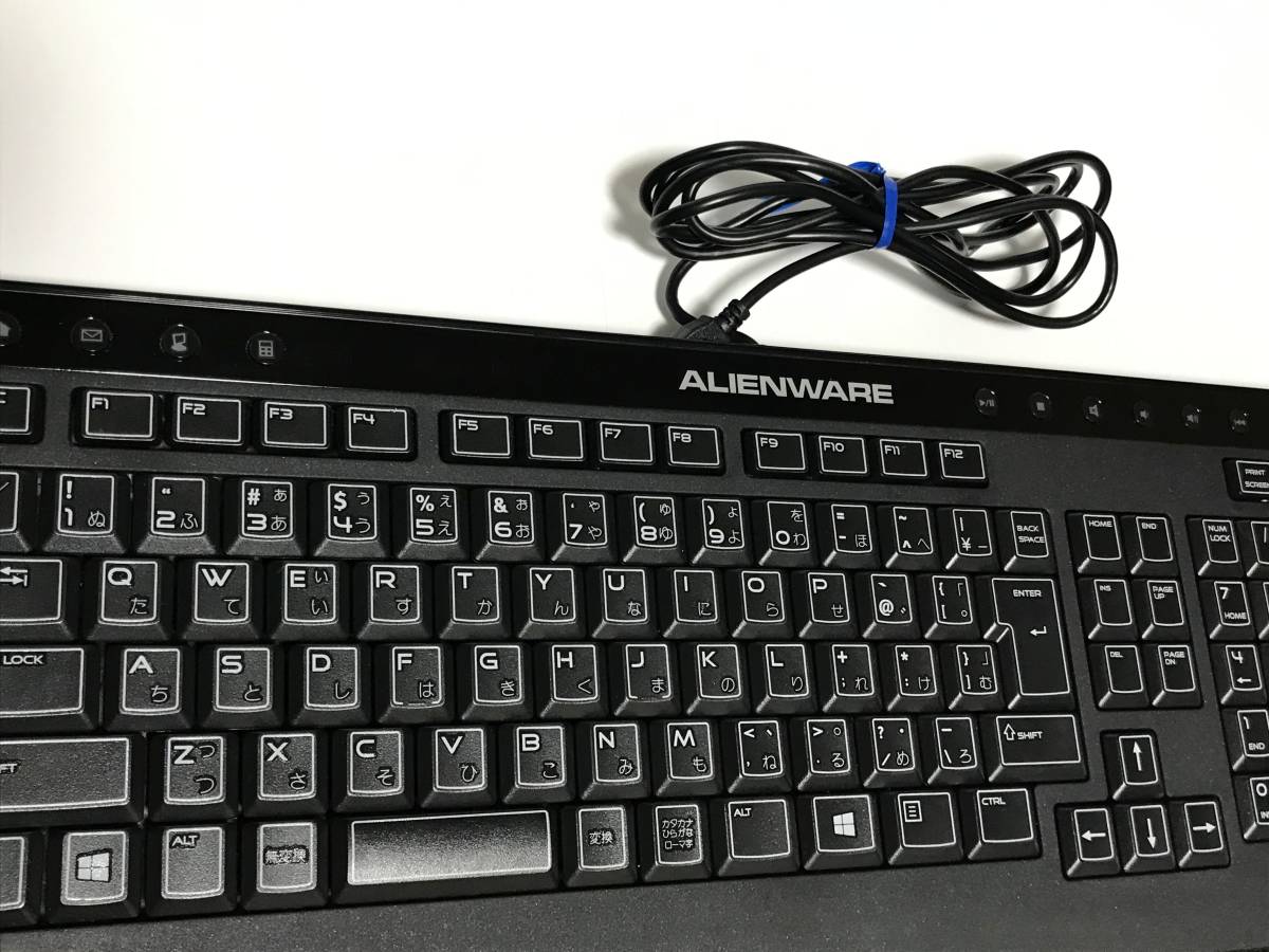 Alienware 新同 キーボード エイリアンウェア 純正モデルsk8165 ゲーミングpc用 ブラック黒 デル Dell Usbキーボード 売買されたオークション情報 Yahooの商品情報をアーカイブ公開 オークファン Aucfan Com