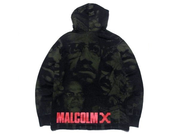 15SS Supreme Malcolm X Hooded Sweatshirt Lサイズ マルコムX フード  