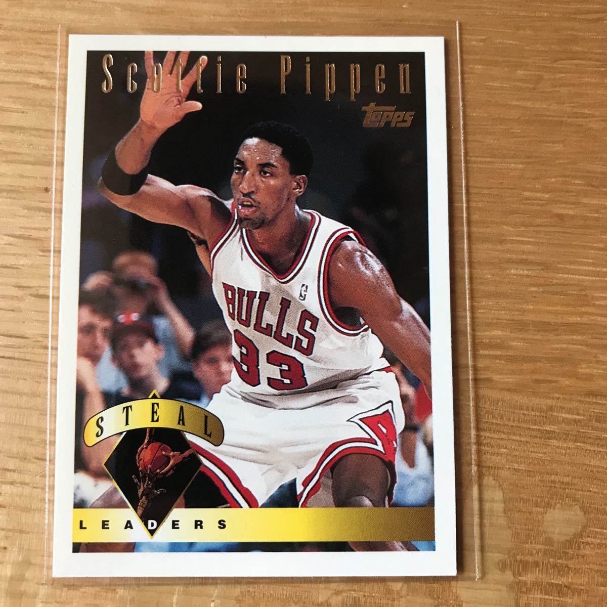 NBA カード ピッペン 1995-96 TOPPS ピペン Scottie PIPPEN ブルズ 