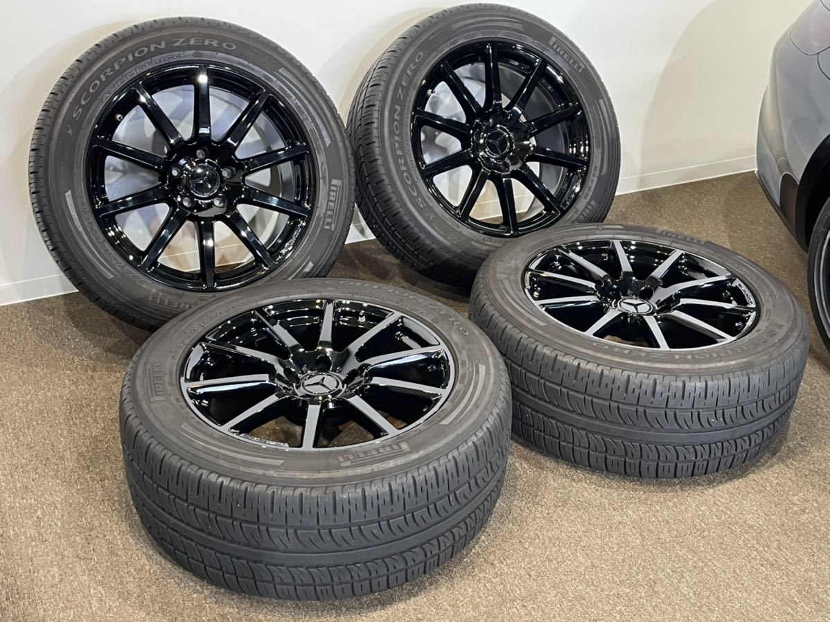 屋内保管☆W463A G63 純正 AMG ホイール 20インチ 275/50R20 ブラック 