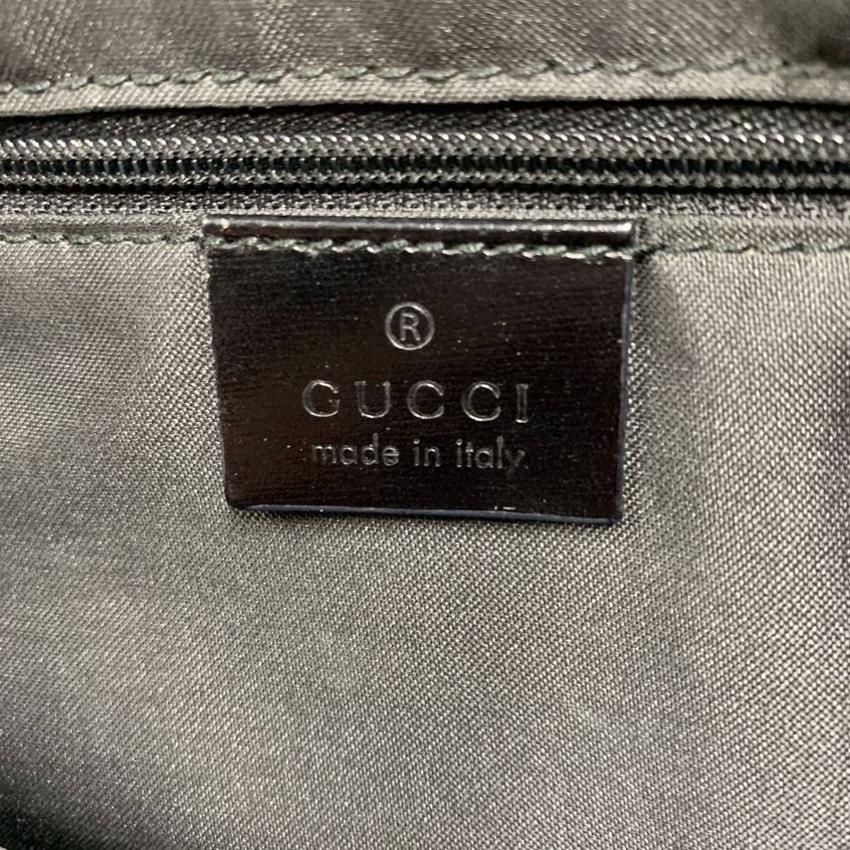 極美品 GUCCI ワンショルダー ハンドバッグ GG柄 スエード