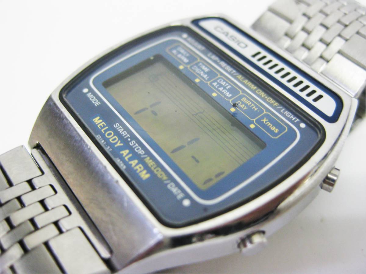 激レア◇中古動品◇H104◇カシオ メロディーアラーム◇MELODY ALARM