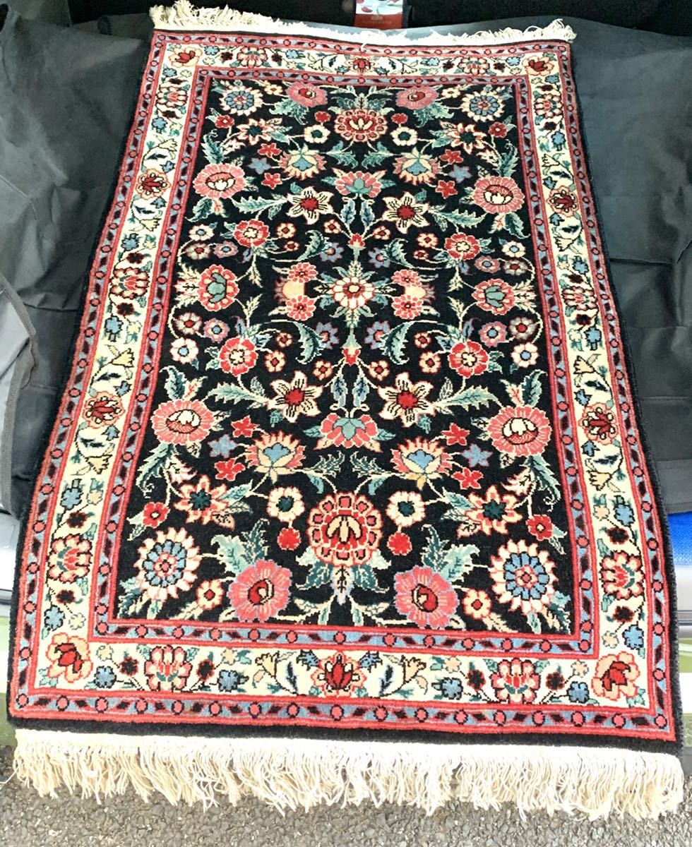 ペルシャ絨毯 ペルシャ風 マット 絨毯 ラグ 中古(カーペット一般 