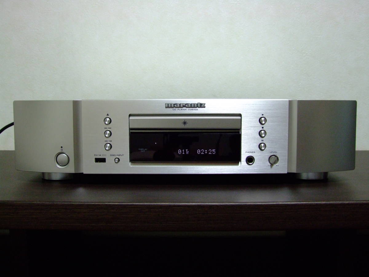 【高品質，格安】 アナログレコード音質 marantz CDプレーヤー CD6007 高音質化改良品 syno tune Fine Tune 44.1kHz 16bit の真の実力 CD-34を軽く凌駕(マランツ)｜売買されたオークション情報、yahooの商品情報をアーカイブ公 マランツ