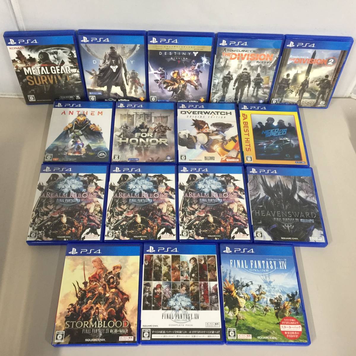 オンライン ゲームソフト まとめ セット Ps4 Ps3 Ps2 Wii Ff ドラクエ ドラゴンズドグマ ディビジョン Destiny メタルギア 他 Ps4ソフト 売買されたオークション情報 Yahooの商品情報をアーカイブ公開 オークファン Aucfan Com