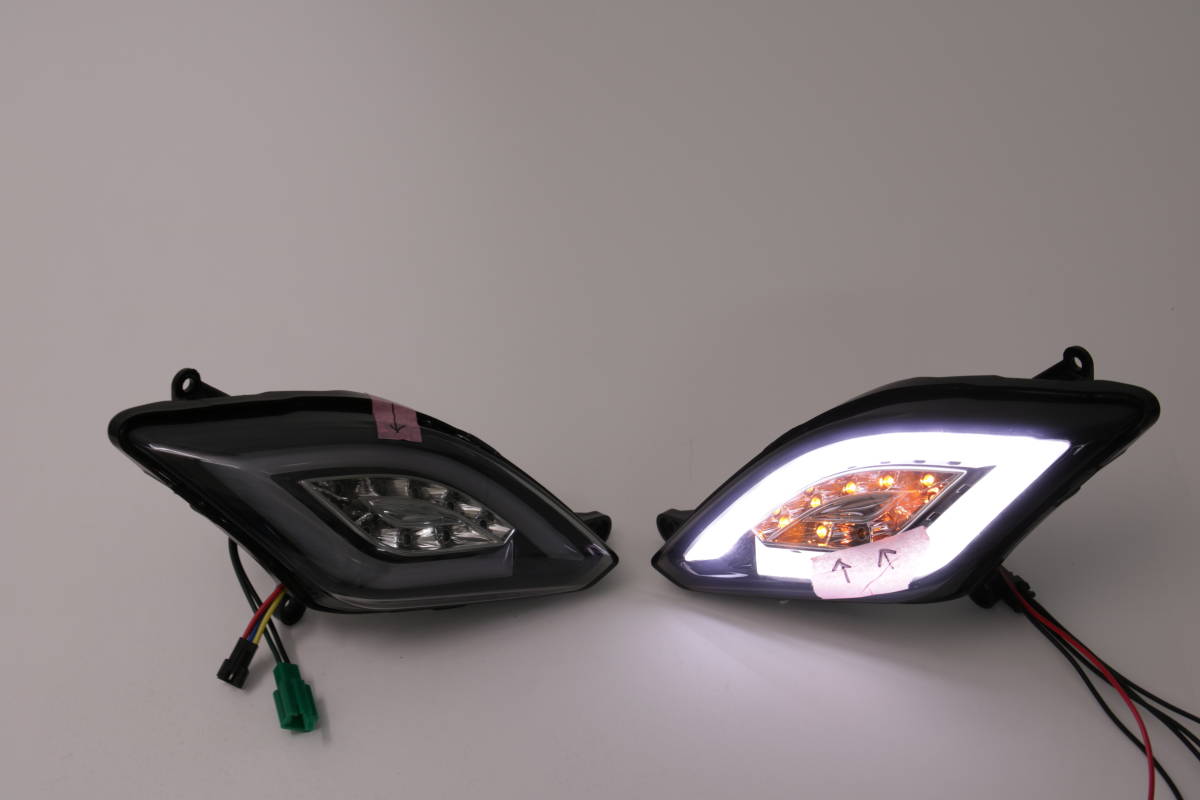 車両取外 ジャンク品】GAMMAS デイライト LED フラッシャーセット
