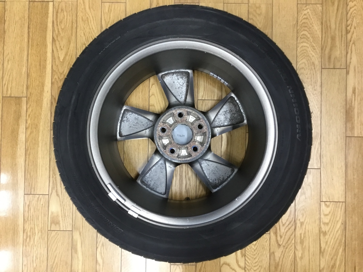 □HONDA純正ホイール17インチ☆215/55R17☆2019年ラジアルタイヤ □HONDA純正ホイール17インチ☆215/55R17☆2019年ラジアルタイヤ