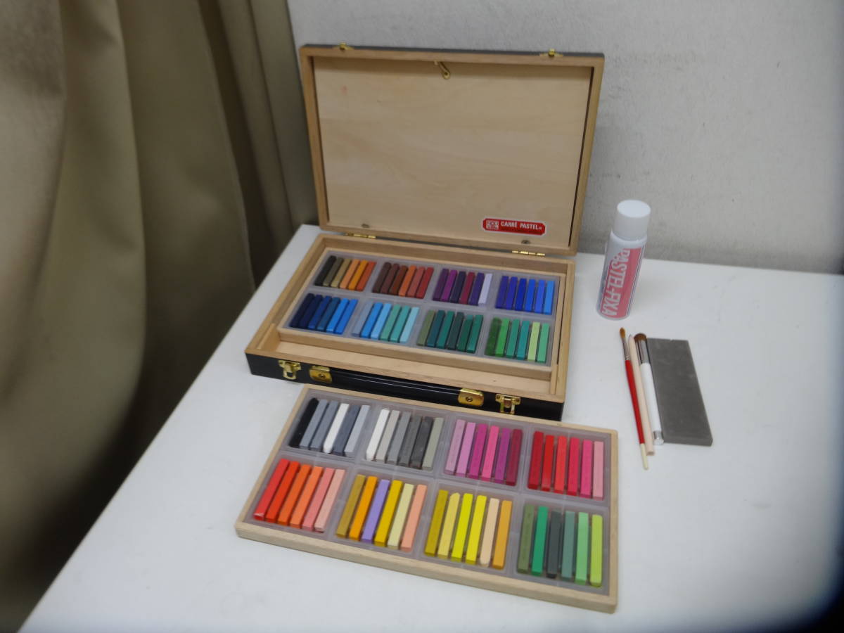 NOUVEL CARRE PASTEL ヌーベルカレーパステル NCT-96W 96色セット