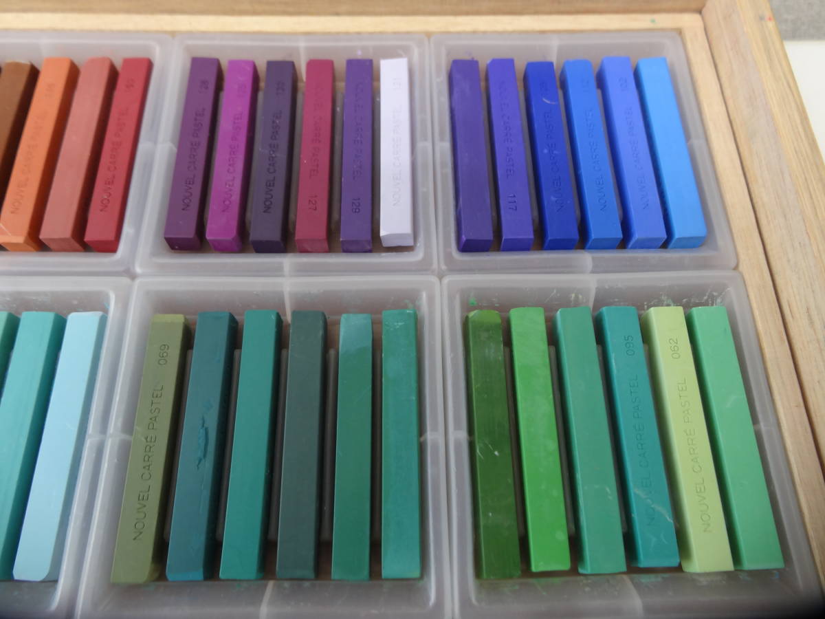 NOUVEL CARRE PASTEL ヌーベルカレーパステル NCT-96W 96色セット
