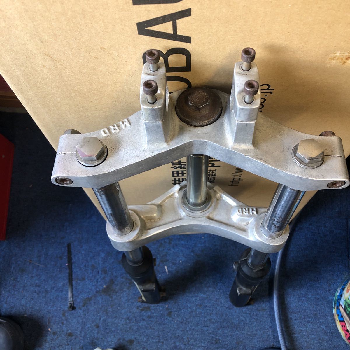 超超希少 モンキー当時物 MRD 25パイ フォーク一式 新品オイルシール 