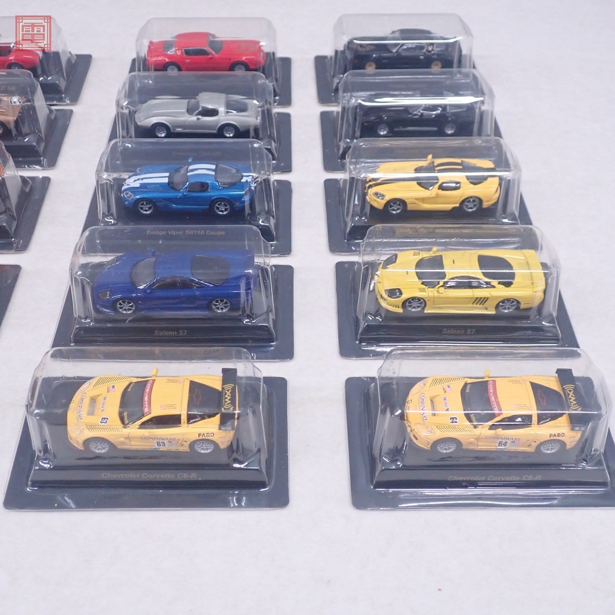 KYOSHO 京商 1/64 USAスポーツカーコレクション ミニカー 10車種20種類