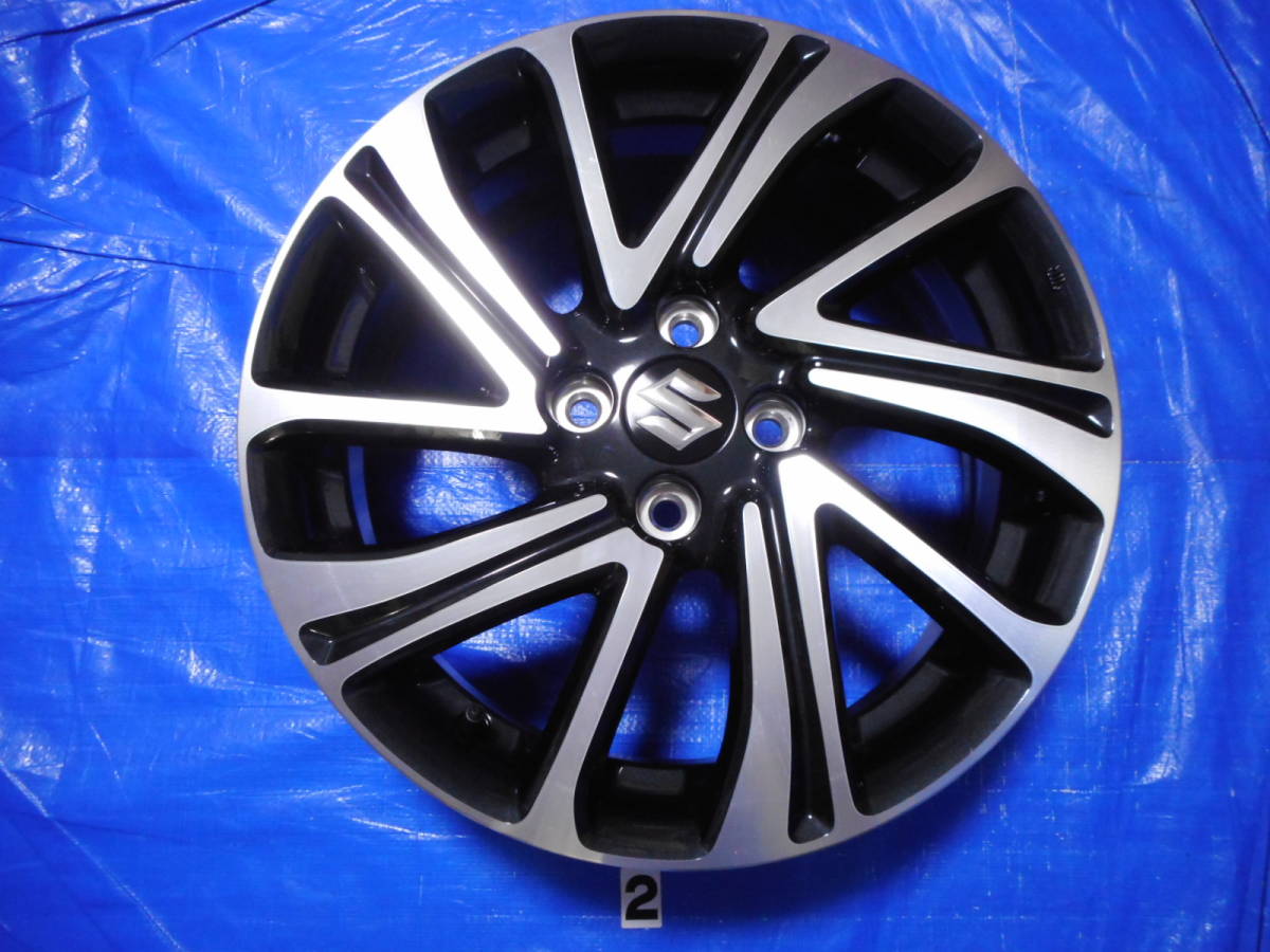  良品 ZC83S ZC43S ZC53S スイフト RS 純正 アルミホイール 1本 16インチ スズキ A2(純正品)｜売買されたオークション情報、yahooの商品情報をアーカイブ公開 - オークファン 4穴