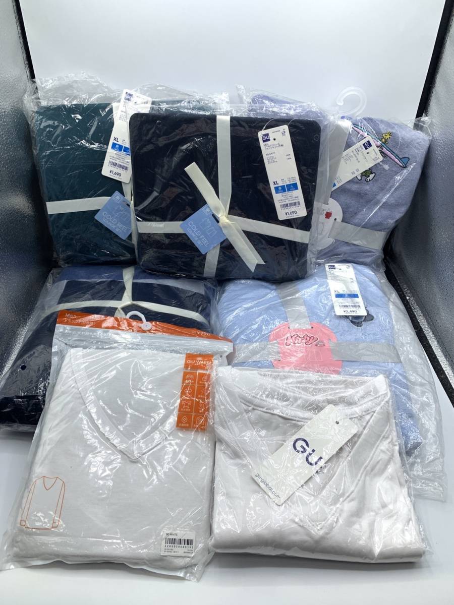 C12 132yb Gu パジャマ インナー メンズ Xlサイズ まとめ７点 男性 部屋着 長袖 ホワイト インナー 肌着用 男性用 売買されたオークション情報 Yahooの商品情報をアーカイブ公開 オークファン Aucfan Com