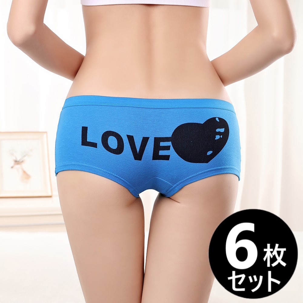 6-14-16 【6枚セット】 レディース 下着【Lサイズ】ショーツ ランジェリー パンツ パンティ LOVE セクシー 可愛い 伸縮 女性 婦人  新品 .2(スタンダード)｜売買されたオークション情報、Yahoo!オークション(旧ヤフオク!) の商品情報をアーカイブ公開 - オークファン ...