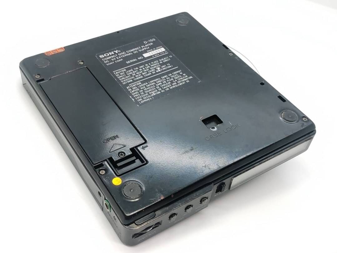 ソニー・SONY Discman D-150 ポータブル CD プレイヤー Portable CD