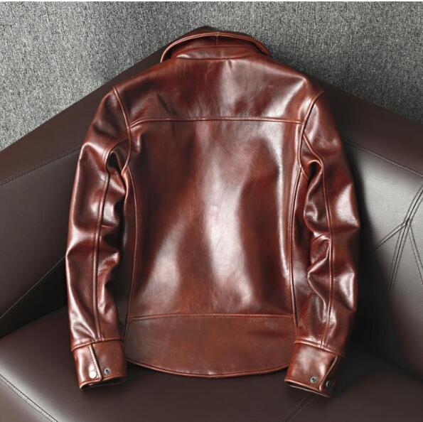 美品　ライダースジャケット　シングル　カウハイド　38 22-0.jpg