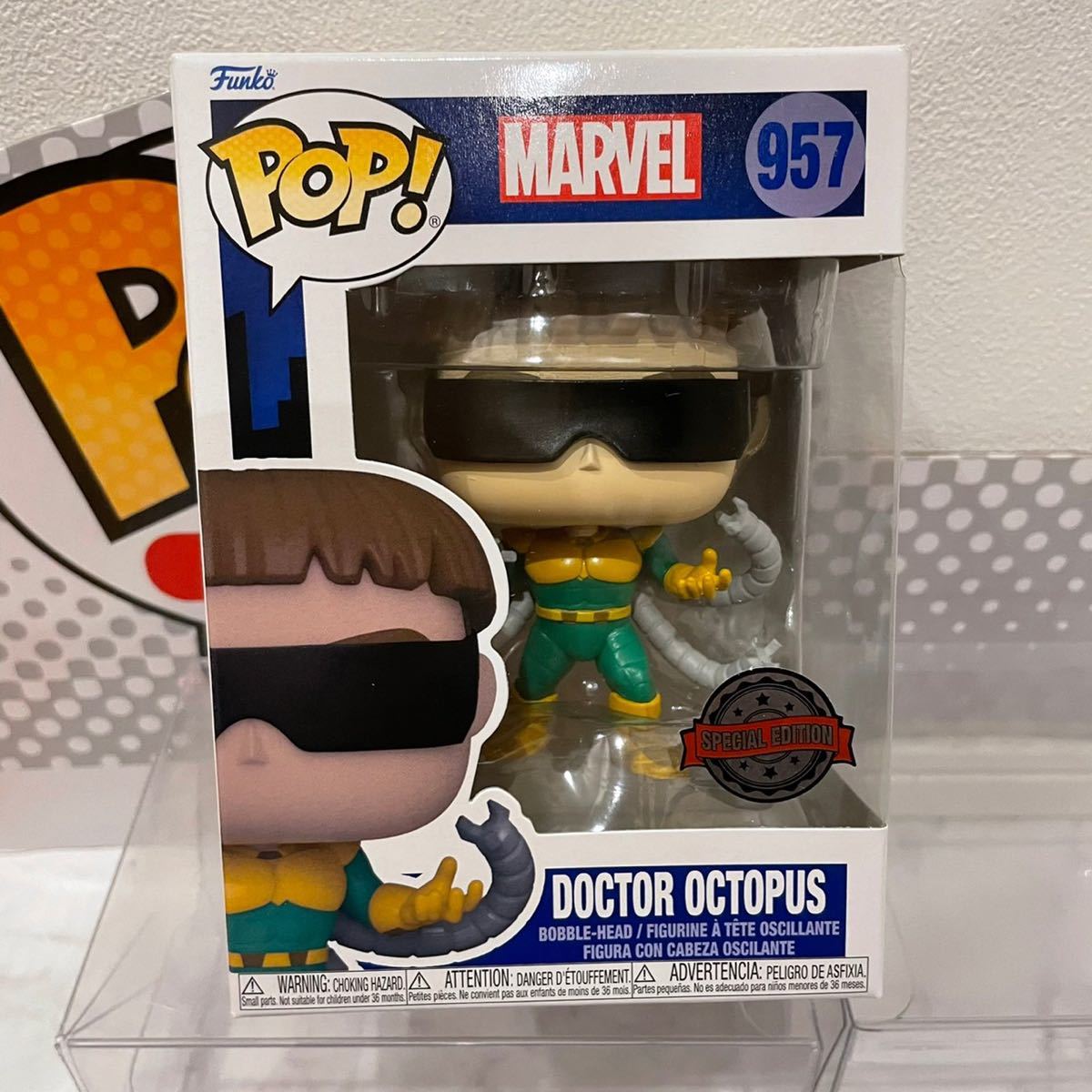 限定FUNKO POP! スパイダーマン　ドクターオクトパス　シニスタースックス 限定FUNKO POP! スパイダーマン ドクター・オクトパス限定版 限定FUNKO