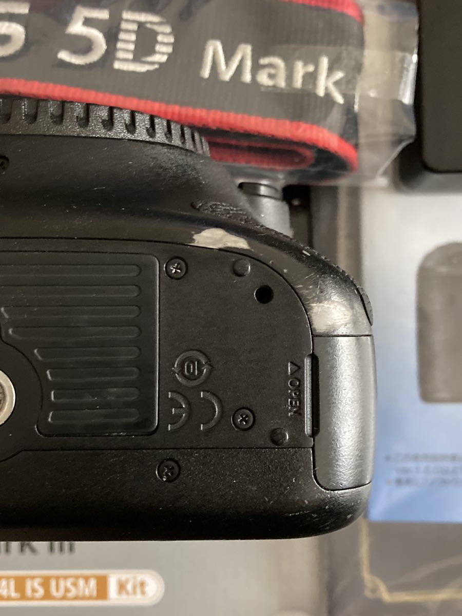 ワンオーナー Canon EOS 5D Mark III 3 ボディ 付属品完備 キヤノン 完動品