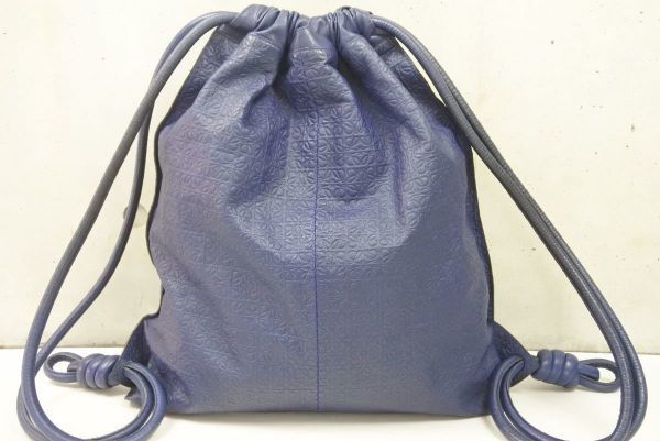 ロエベ LOEWE ヤゴ YAGO 巾着 バックパック バッグ リュック サック 