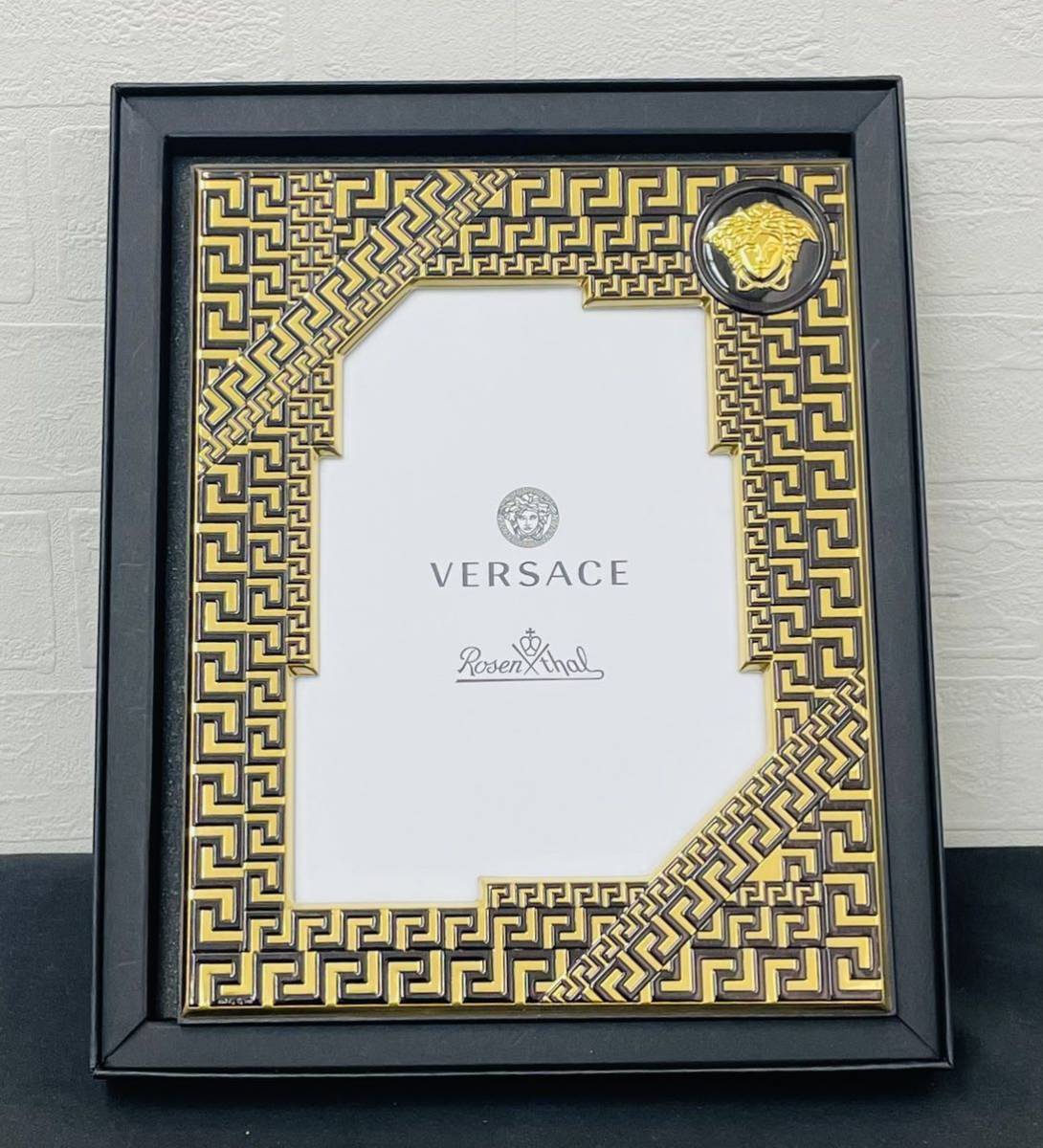 フォトフレーム ゴールド 未使用 未使用品 VERSACE ヴェルサーチ