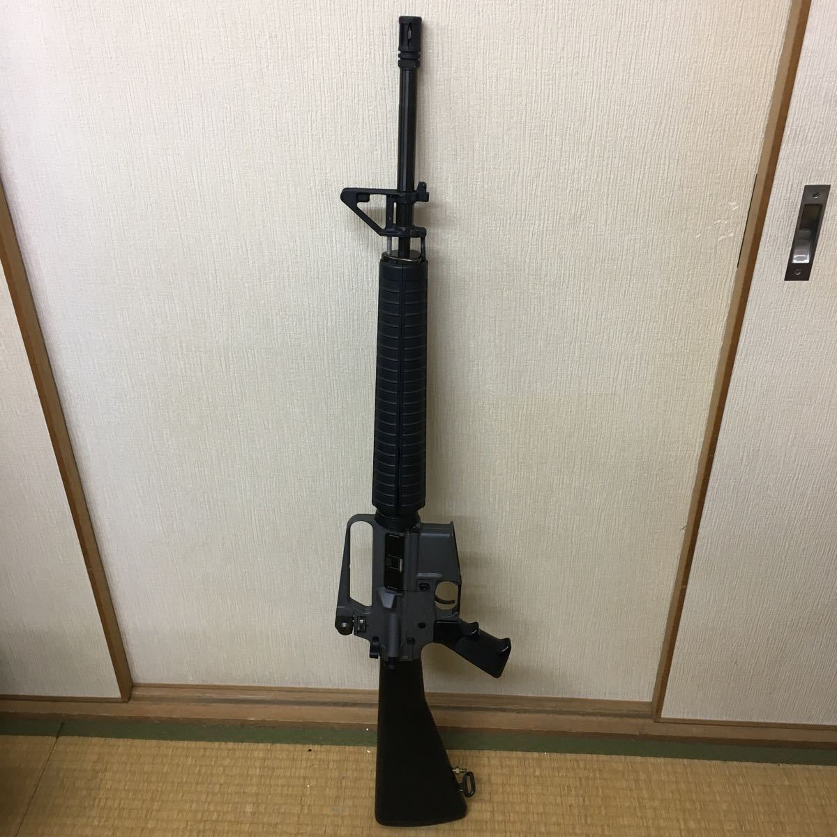 N.072 ジャンク 「動作不能 モデルガン COLT M16A2 金属製モデルガン 