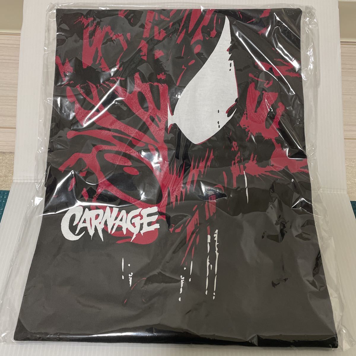 Happyくじ MARVEL VENOM ヴェノム B賞 Tシャツ タイプB カーネイジ 