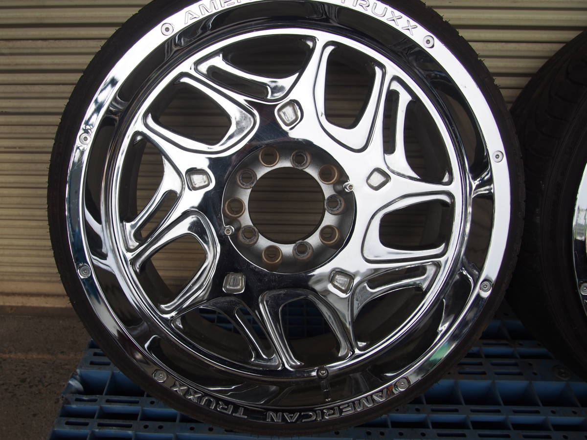American Truxx 20インチ 6穴 マルチホイール　MTタイヤ ☆AMERICAN TRUXX アメリカントラックス 20×9J 5穴マルチ PCD 139.7