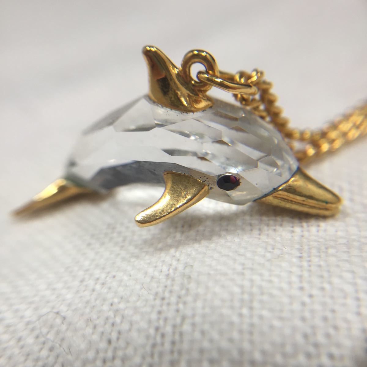SWAROVSKI スワロフスキー アクセサリー ネックレス ジュエリー イルカ 