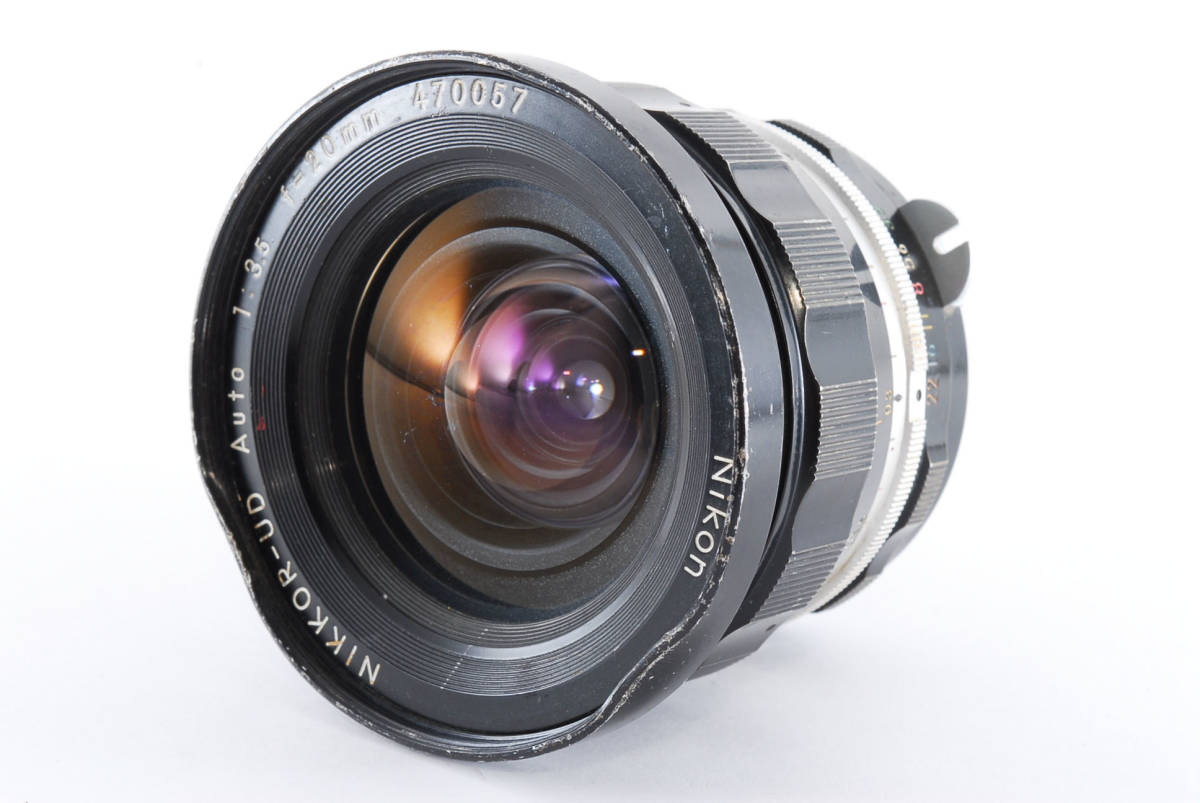 2025年清掃済】ニコン Nikkor UD Auto 20mm F3.5