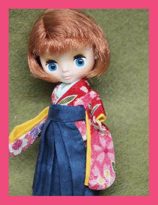 プチブライス 服〈52〉 （52】プチブライス【お正月☆袴・着物 