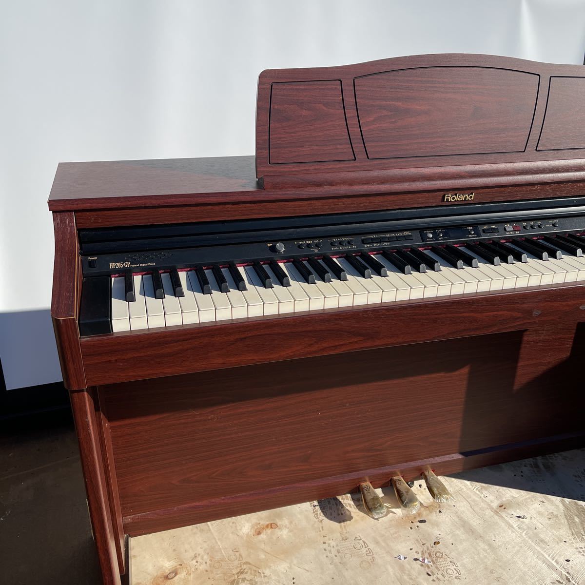 Roland ローランド HP205-GP電子ピアノ Roland ローランド HP205-GP 電子ピアノ 2007年製 音声出しok 動作品