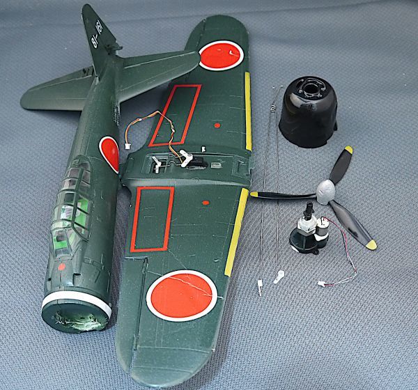ラジコン・ドローン weekender ゼロ戦 ラジコン