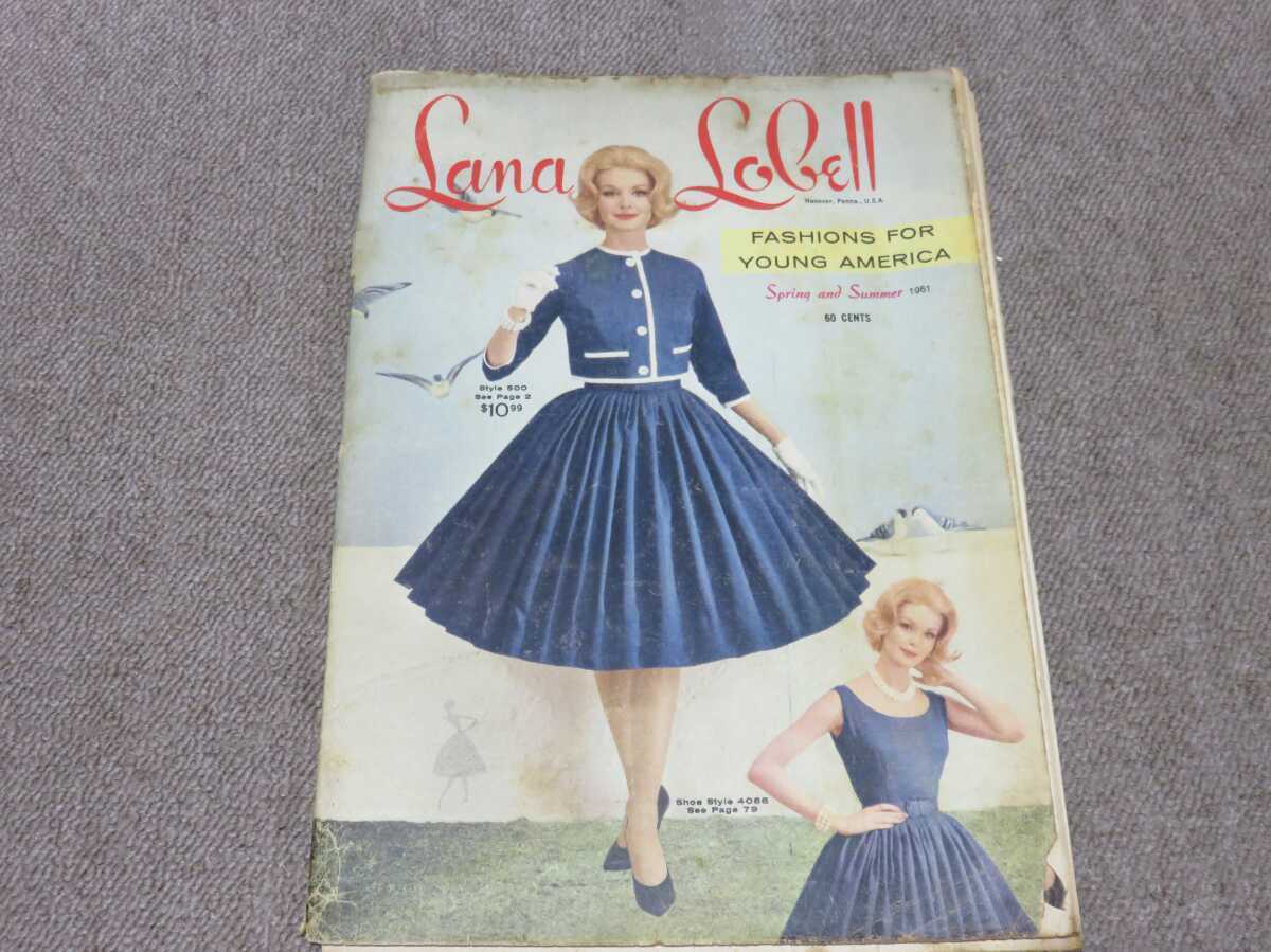 当時物雑誌 Lana Lobell 1961 アメリカ ファッション雑誌 外国語雑誌 売買されたオークション情報 Yahooの商品情報をアーカイブ公開 オークファン Aucfan Com