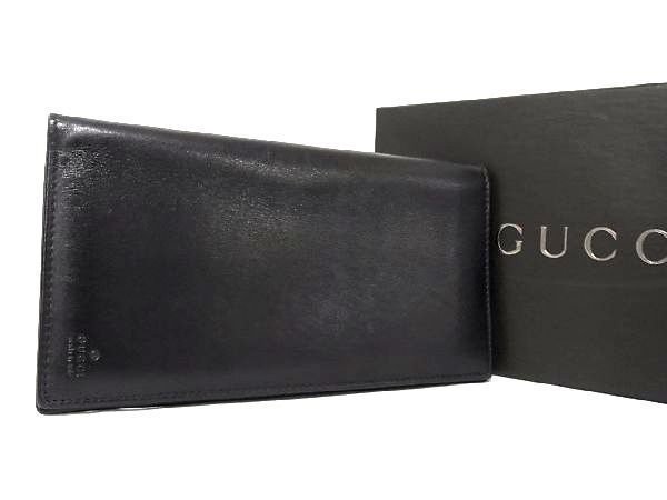1円 □美品□ GUCCI グッチ 030 1502 1530 レザー 二つ折り 長 1円 □美品□ GUCCI グッチ 030 1502 1530 レザー 二つ折り 長