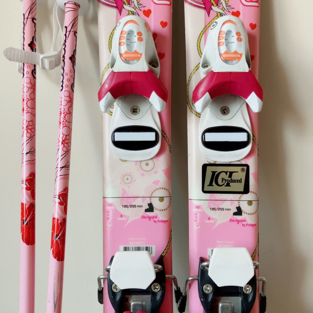 ROSSIGNOL ロシニョール キッズスキーセット/スキー80/ブーツ16(板