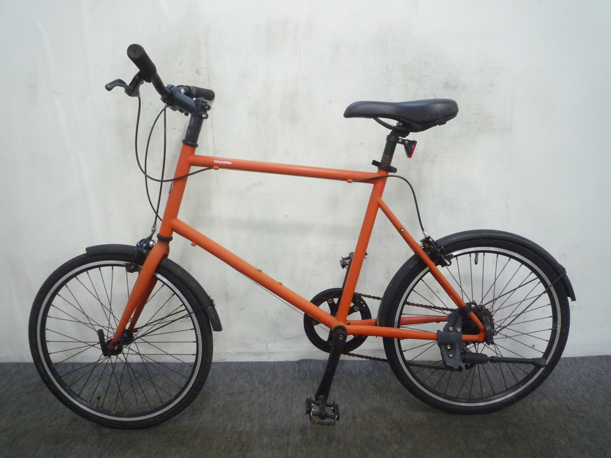 ミニベロ 20インチ Tokyo bike 8段変速 SHIMANO 451ホイール 中古 