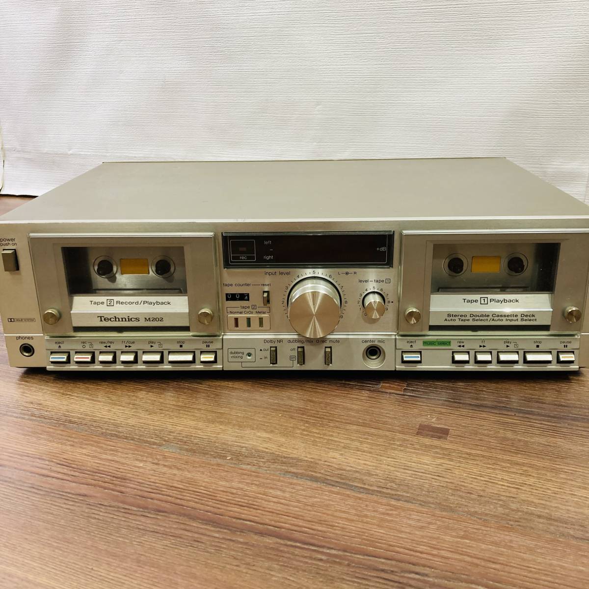 札幌発 Technics カセットデッキ RS-M202 テクニクス 【ジャンク】 北