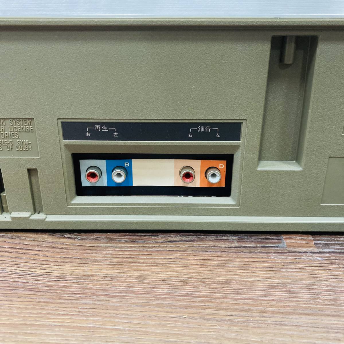 札幌発 Technics カセットデッキ RS-M202 テクニクス 【ジャンク】 北