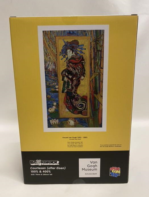 □新品 MEDICOM TOY BE@RBRICK Van Gogh Museum Courtesan (after 