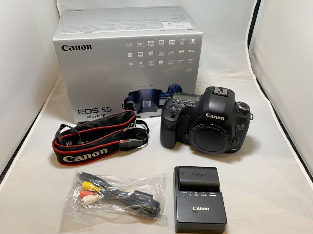 Canon EOS 5Dmark3 フルサイズ一眼レフ ボディ+アルカスイス互換L字ブラケット付 5DM3/5Diiiキヤノン(キヤノン ...