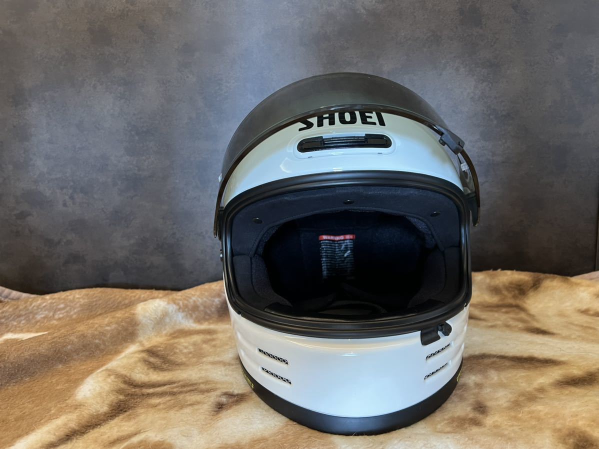 超希少! SHOEI ヘルメット グラムスター Lサイズ オフオワイト